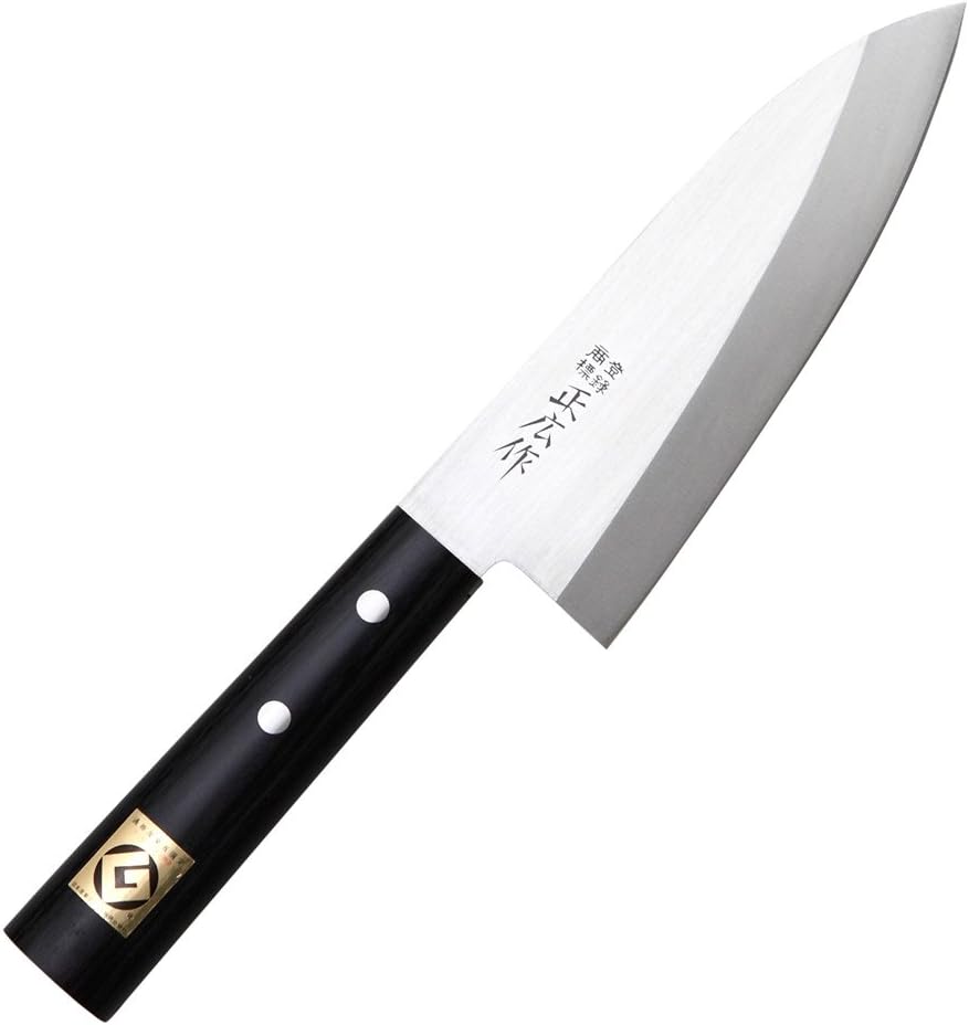 タングなし】正広作 GIFT2本セット 丸柄(出刃・刺身) 11537