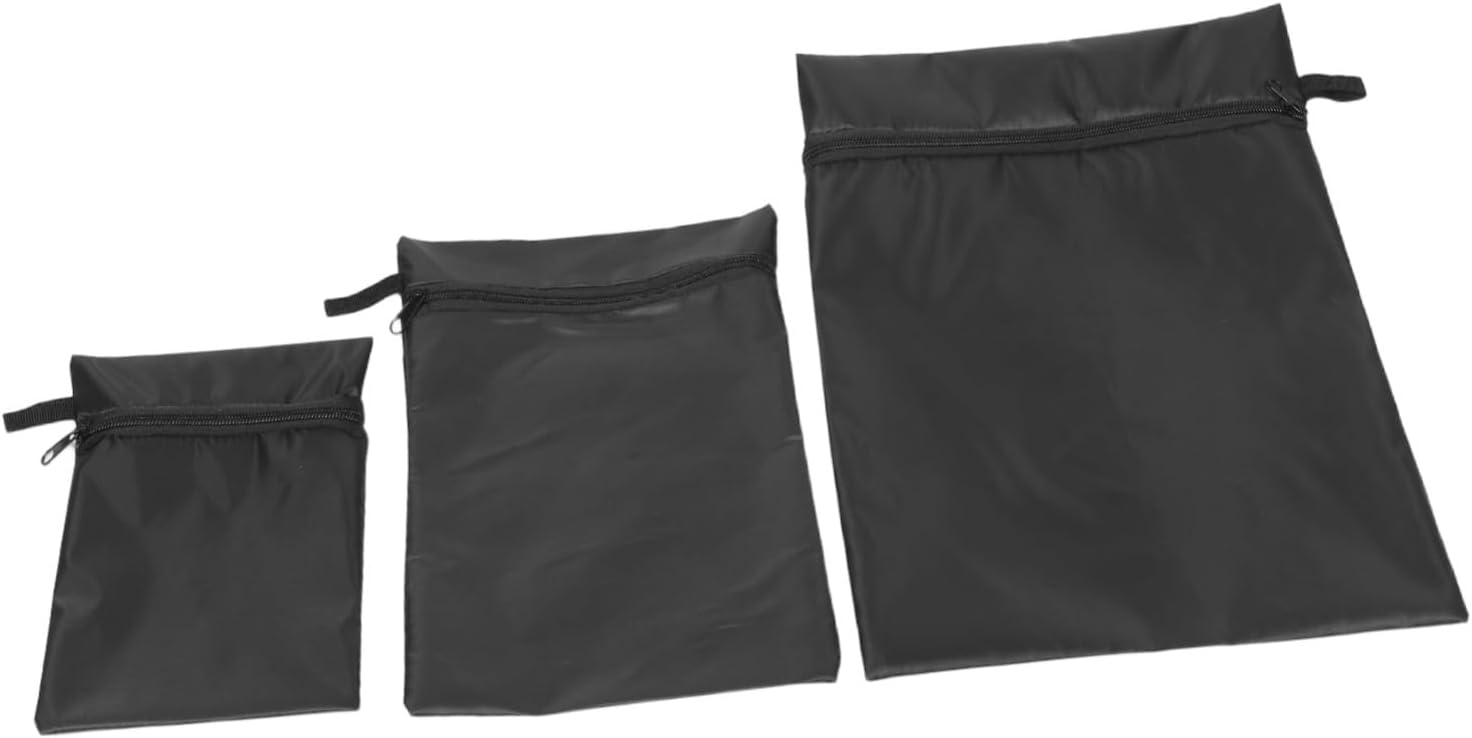 Toddmomy 3pcs Waterproof Diaper Wet Dry Bags Oxford Cloth Diaper Pouch with Effortless Access and Waterproof Protection for Changing and Travel for Bottles and Accessories