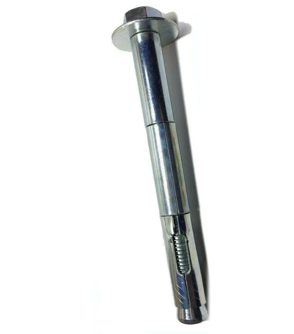 Pr-Mch Package of 25, 3/4" x 4 1/4" Hex Head Concrete Sleeve Anchor Zinc Plated Set Kit #DR-D6633D