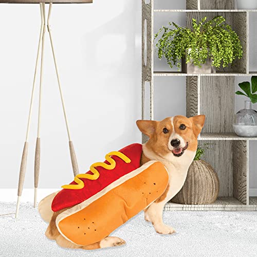 Sikiwind Hot Dog Pet Clothes Dog Cat Puppy Dachshund Halloween Dress Up Costume (M) #TOP6