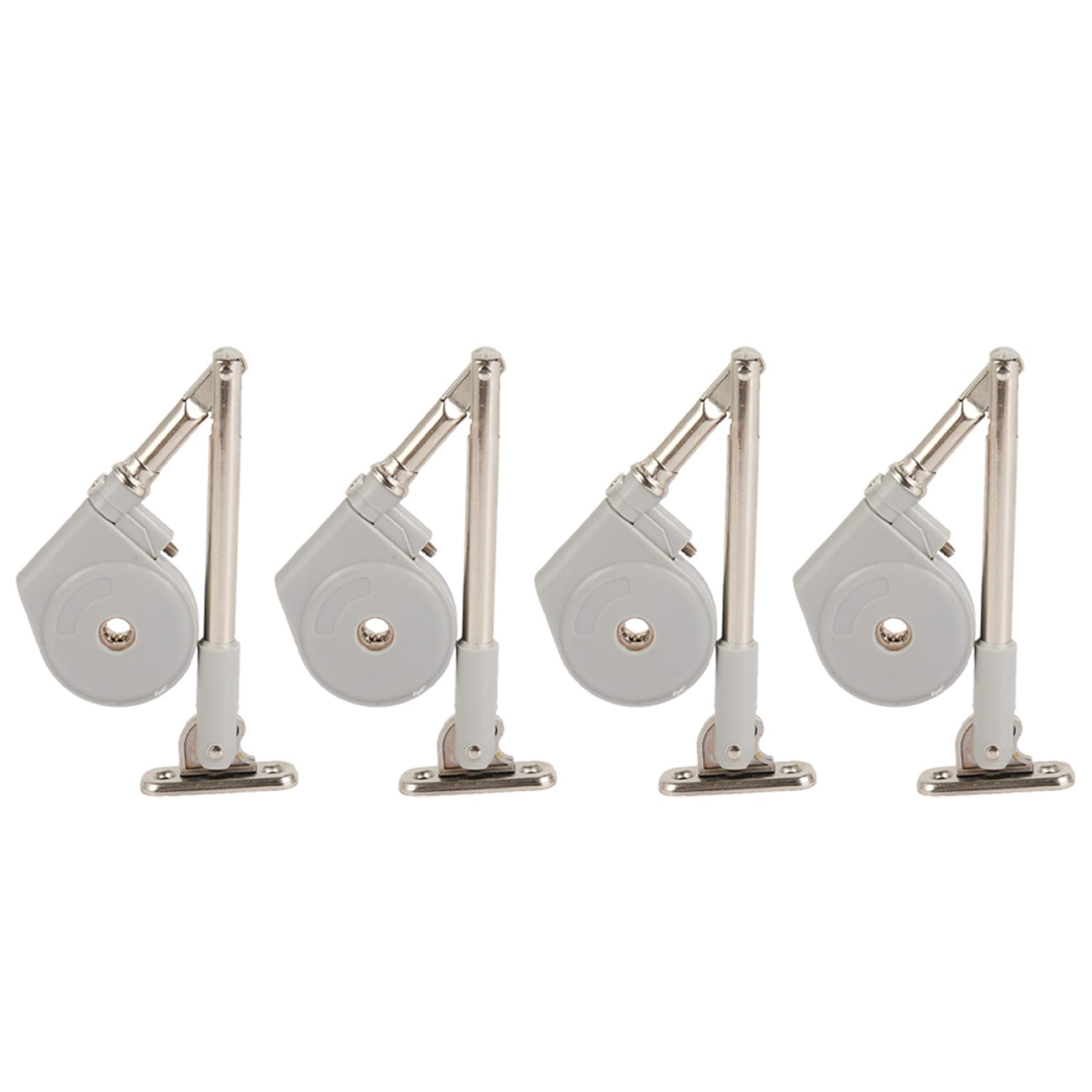Jnchdghwa Silver 4X Gas Lift Support Furniture Gas Spring For Shoe Cabinet Kitchen Cupboard Hinge Hardware Accessories