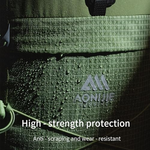 Mochila de senderismo AONIJIE 24L ligera multifuncional verde miniatura 5