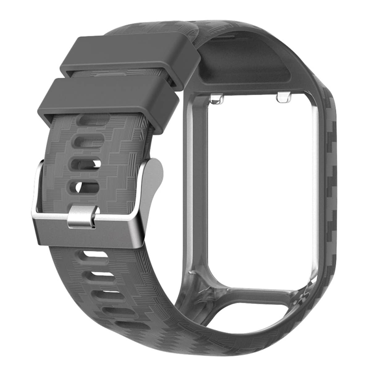 Gatuida 3 Piezas Correa Reloj Ajustable con Pulsera Bandas de Silicona para Protector de Reemplazo- Marco Pulsera Rápida Pantalla Funda Correa Reloj Inteligente Tallado Serie/Serie