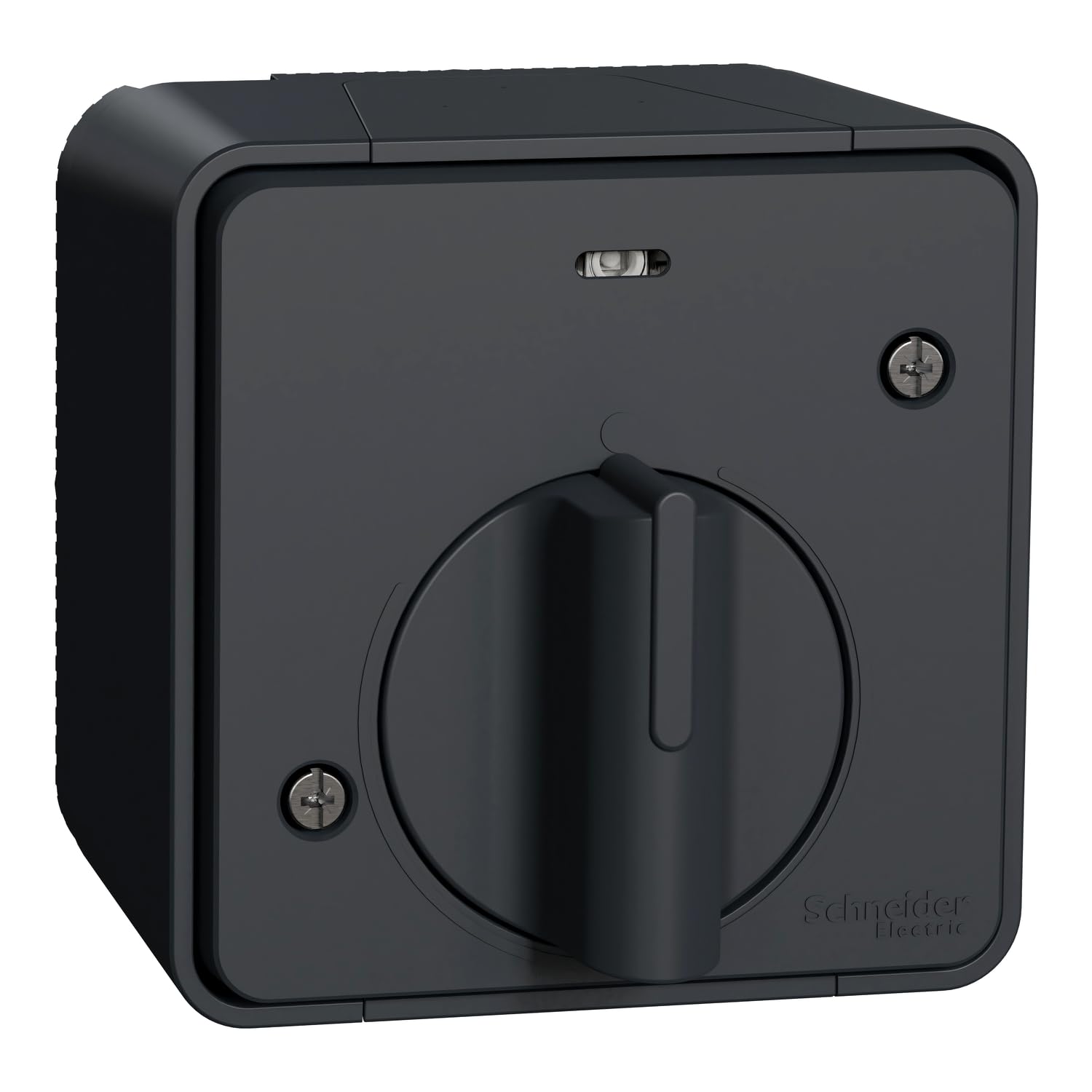 Schneider Electric - Mureva Styl, Interrupteur Temporisé LED, Saillie, IP55, IK08, Gris - MUR35067