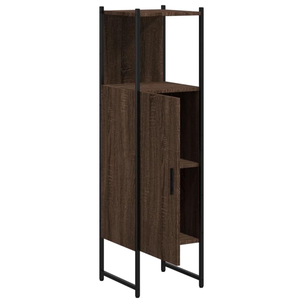 Armadio da bagno con struttura robusta e design salvaspazio per organizzazione di articoli da toeletta e prodotti per l'igiene personale