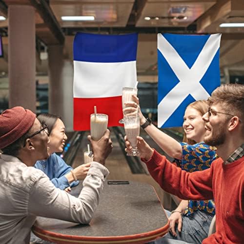 Six Nations Rugby Flags - 6 Nations 5ft x 3ft Premium Printed Flags with Eyelets 6 Nations - England, Scotland, Wales, Ireland, France, and Italy - Great for Pub, Club, and Garden Decorations
