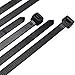 Cable Zip Ties Heavy Duty 26 Inch, Strong Large Black Zip Ties with 200 Pounds Tensile Strength, 50 Pieces, Long Durable Nylon Black tie wraps, Indoor and Outdoor UV Resistant, Quality Cable Ties