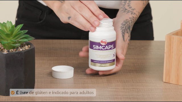 Vitafor - NOVO Simcaps - 60 cápsulas : Amazon.com.br: Saúde e Bem