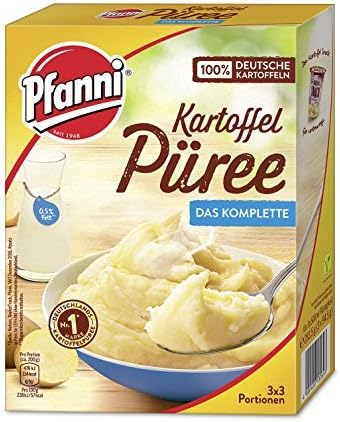 PfanniKartoffel Püree Potato Puree 3 x 3 portions