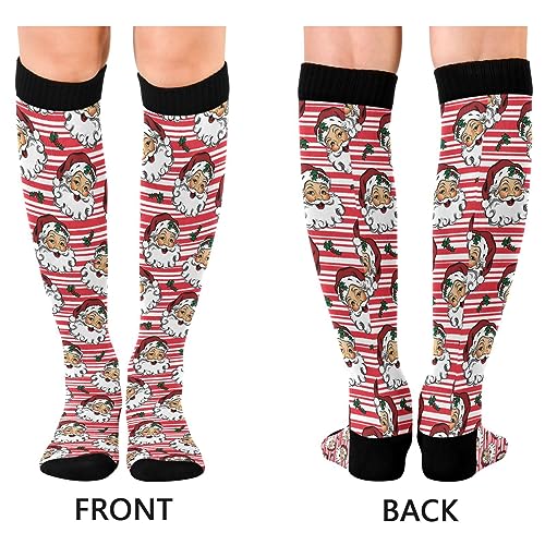 Image of Wusikd Cats Compression Socks for Women and Men Circulation Cute Long Socks for Athletic Running 1