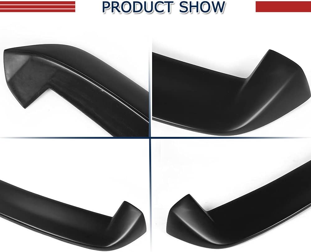 F20 Rear Roof tRSpoiler Fits for BMW 1 Series F20 F21 116i 118i 120i 125i M135i M140i 3Door 5Door Hatchback 2012-2018 Rear Window Roof Spoiler Body Kits Factory Outlet (Matte Black)