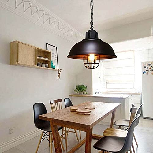 Lustre industriel rétro E27 suspension pour couloir et restaurant