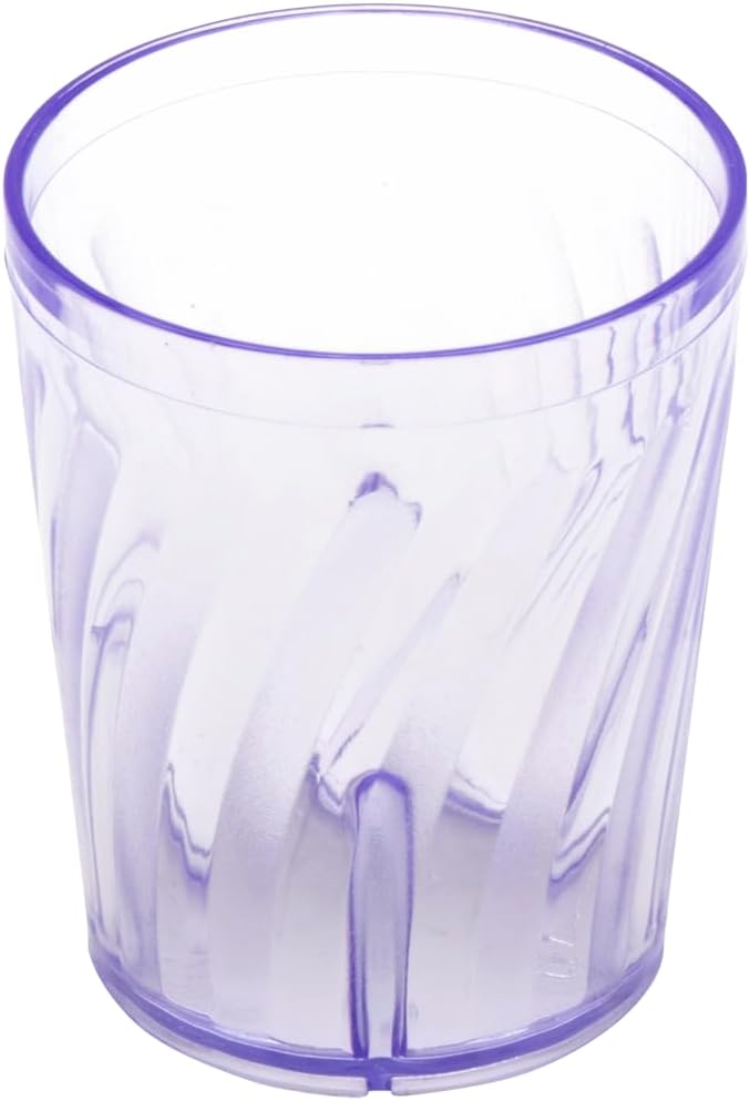 G.E.T. 2206-1-BL-EC Tahiti Shatterproof BPA-Free Plastic Tumblers, 6 Ounce, Blue (Set of 4)