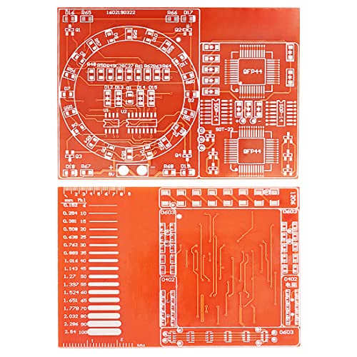Image of Gikfun DIY SMD SMT Welding Practice Soldering Skill Training Board NE555 CD4017 Water Flowing Led DIY Kit EK1885 (Pack of 2)