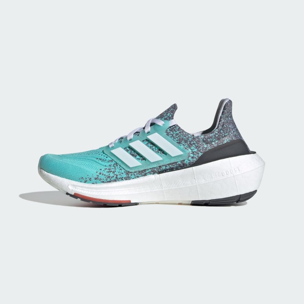 adidas Womens Ultraboost Ultra Boost Light Running Sneakers Shoes - Black