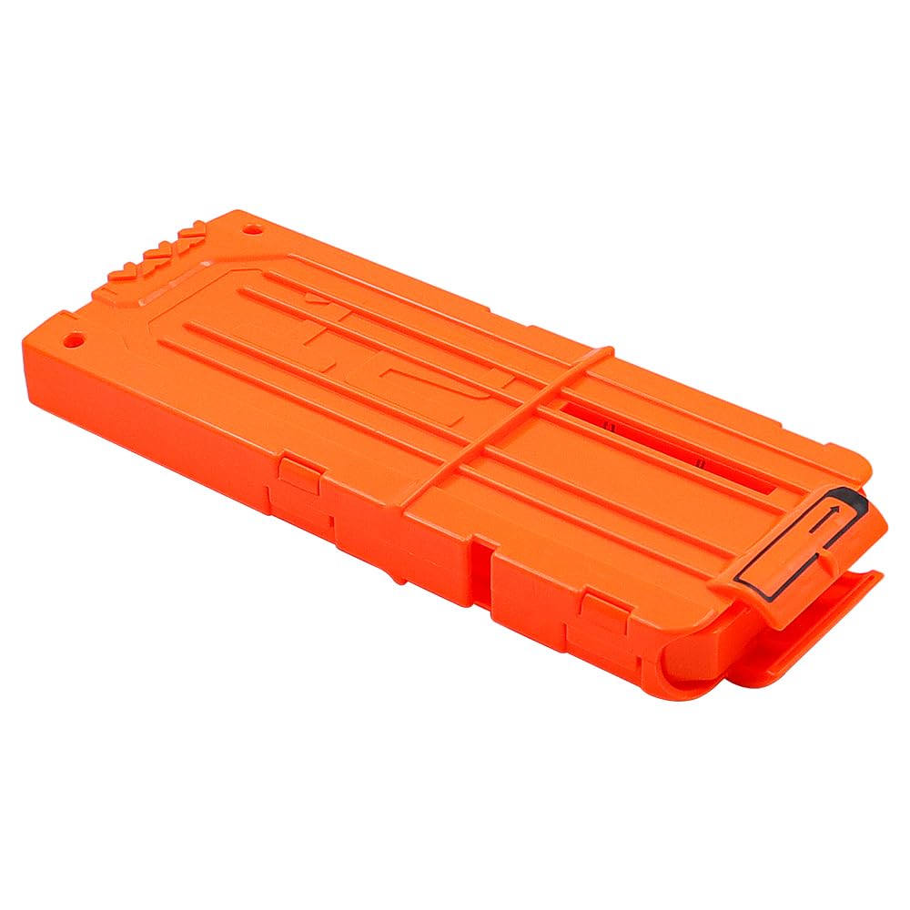 POFET Clip per Pistola a Proiettile Morbido, capacità di riserva, 12 Clip a Ricarica Rapida per la Serie Nerf Elite