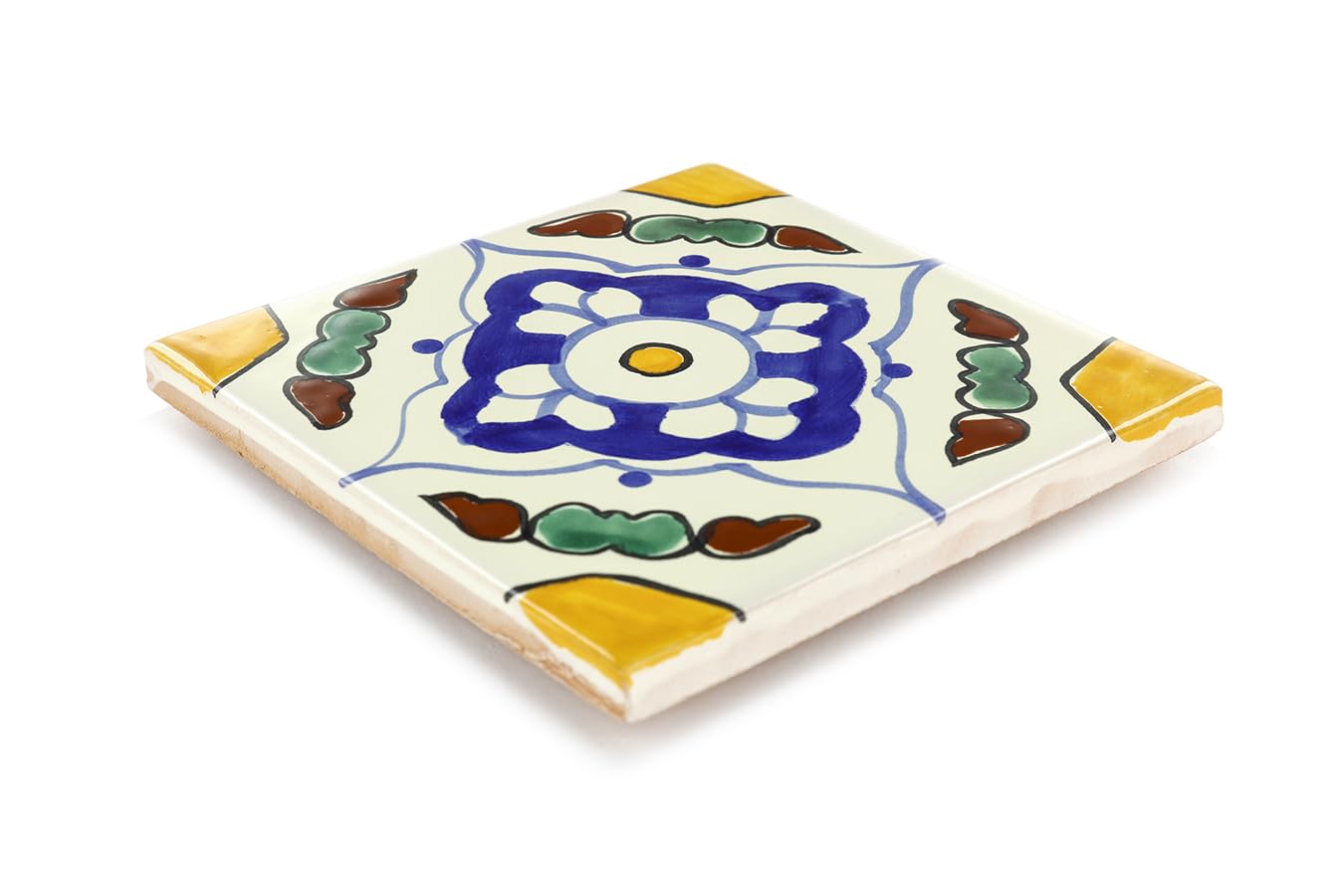 Box of 45-4¼ x 4¼ Guadalajara - Talavera Mexican Ceramic Tiles