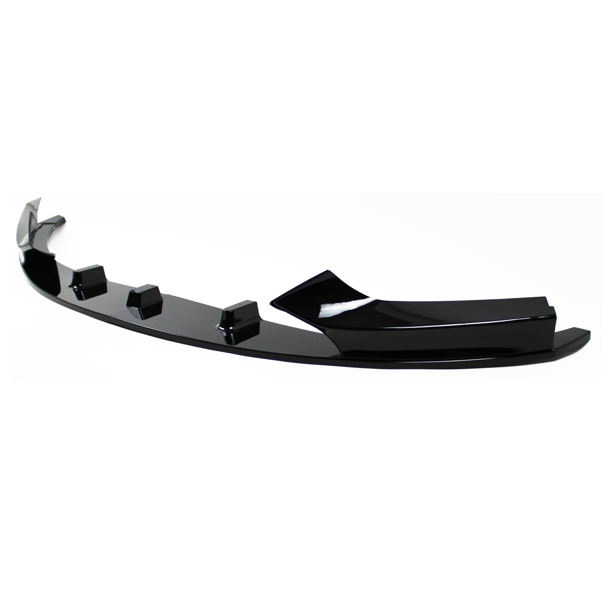 JOM 5111410-3JOM Front Spoiler Ansatz Lippe Stossstange Performance Look+ABE+ passend für F22 schwarz glänzend 2-teilig