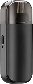 Electric Nose Hair Trimmer, Portable Nose Hair Trimmer for Men Women, Nose Trimmer IPX7 Waterproof, USB Rechargeable Nose Hair Trimmer for Easy Cleansing Travel Size Black-Without Screen Witho