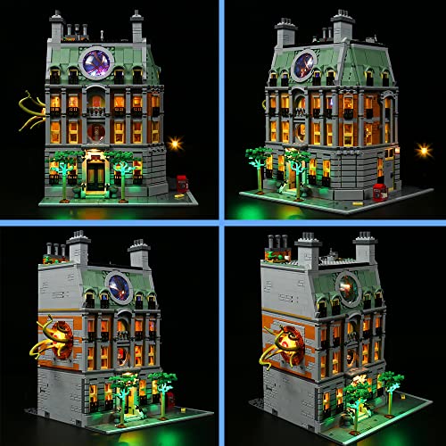 Led Light Kit for Lego Sanctum Sanctorum Led Lighting Set for Lego 76218 Marvel Sanctum Sanctorum, Not Include Models - Image 3