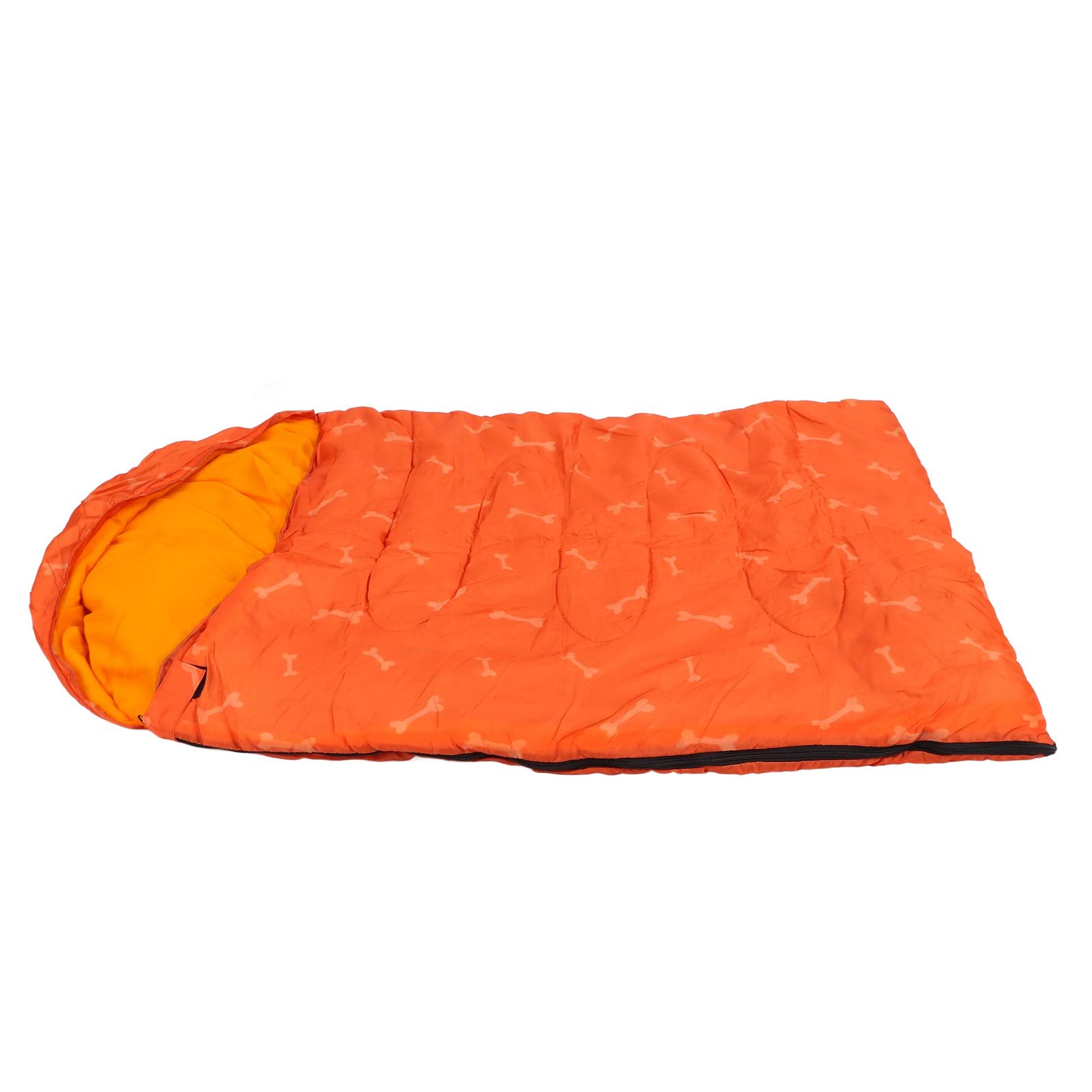 Hundeschlafsack für Camping, Haustierbett, weicher, Warmer, tragbarer Hundeschlafsack mit Aufbewahrungstasche, faltbares Reise-Hundebett für Outdoor-Wanderungen, Rucksackreisen