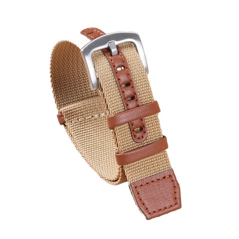 Bracelet montre nylon anti transpiration résistant pour remplacer un modèle usé