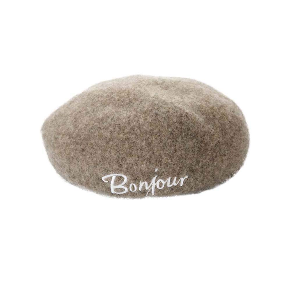 Bérets en laine unie JIA JIA casquette souple haut de gamme style français