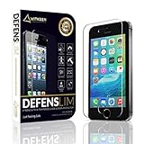 Witkeen Ballistic HD Anti-Shatter and Oleophobic Tempered Glass Screen Protector for iPhone SE, 5, 5S, 5C, Clear