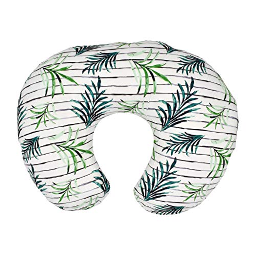 Lomsarsh Soins Infirmiers Nouveau-né Allaitement d'allaitement pour bébé Couverture d'allaitement Housse pour bébé taie d'oreiller en Forme de U siège Multifonction Amovible taie d'oreiller Cover