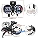 Motorcycle Speedometer Digital Speedometer for Motorcycle MPH Moto Gauge Cluster with Tachometer 13000r/min Odometer Fuel Indicator 6 Gear Compatible for Suzuki GN 125