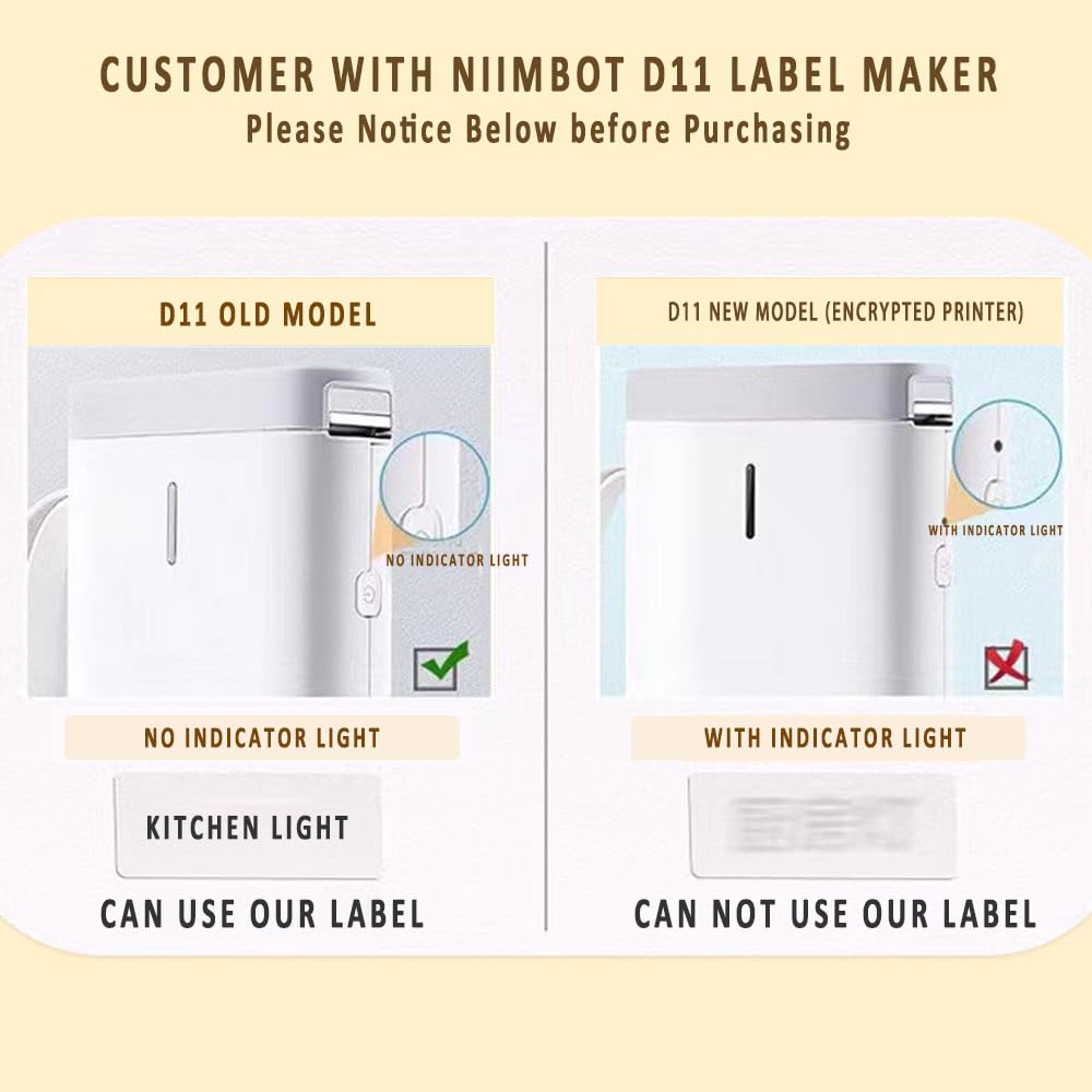 NIIMBOT Thermal Labels Self Adhesive 12 x 75 mm Label Printer Thermal Paper Compatible with D110 D11 D101 H1S Label Printer, 95 Labels/Roll (3 Rolls Packaging, White