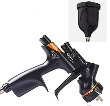 DV1 N Non-Digital HVLP Clearcoat 13mm Spray Gun HVLP Spray Tools for Base Coat 600ml Cup Spray Tools for car