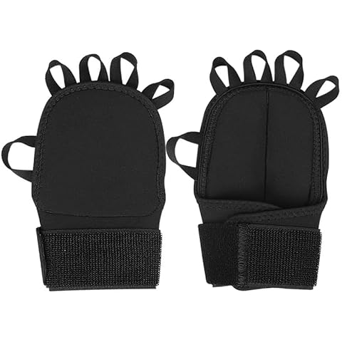 Hand Weights 1 Pair, Weighted Gloves for Tremors, Fine Motor Skills, Aid for Hand Tremors Control and Parkinsons Patients, Writing Stability & Hand Strengthening, Grip Strength Control, 0.5lb×2, Black Cover