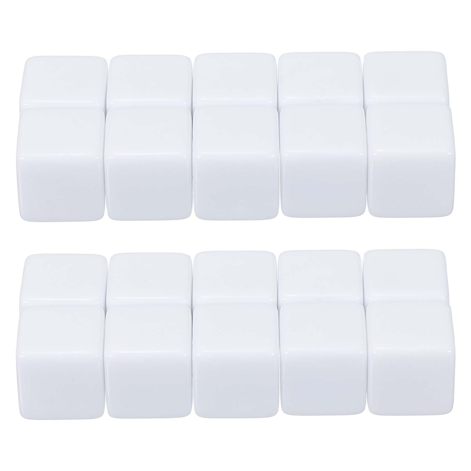PATIKIL 14 mm Acrylic Dice Blank