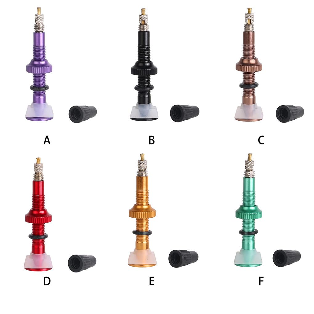 Set di 10 valvole per pneumatici fai da te accessori per ciclismo artigianato nucleo ruota ugello in metallo mini dimensioni pratica installazione tubeless stelo verde