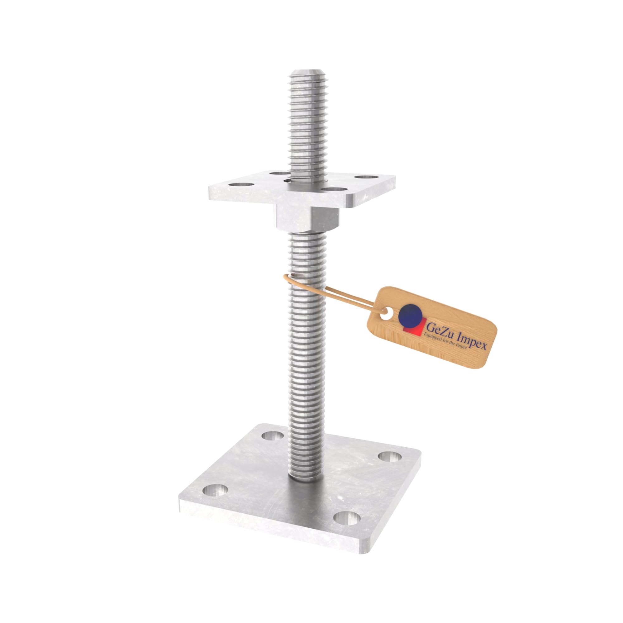 GeZu Impex® Kreuzgehänge, leicht 150 x 28 mm Werfgehänge verzinkt Scharnier Türband T-Band