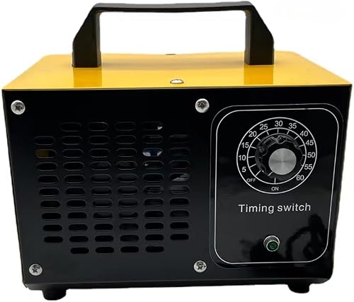 Ozone Generator, 60000mg/h Remote Control Timing Ozone Machine, High Capacity Industrial/Commercial/Home Ozone Generator for Rooms, Smoke, Cars Air Purification
