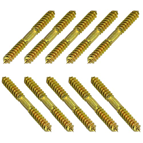 Lot De 8 Vis Autotaraudeuses M6 X 70 Mm Tête Deux - Pour Meubles, Marque Uxcell
