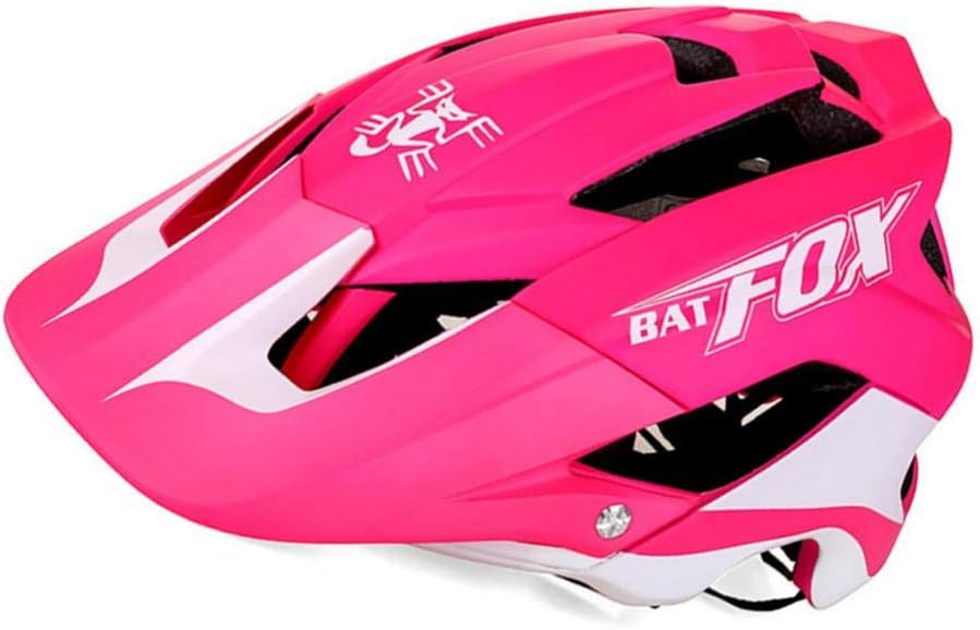 casco da bici da donna per adulti in rosa