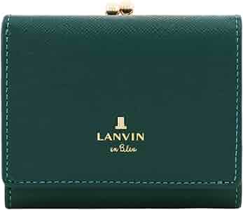 新品タグ付き ランバンオンブルー がま口折り財布 三つ折り財布 リュクサンブール LANVIN en Bleu 最大52%☆8/15限定 ランバンオンブルー 三つ折り