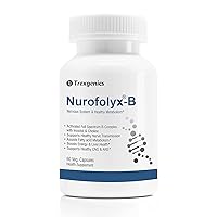 Vista 1 de A.K. Trexgenics® NUROFOLYX®-B Colina 250 mg, inositol 333 mg y B-COMPLEX B1 Benfotiamina, B2, B3, B5, B6 Active P5P, B7, B9 Active Folato, B12