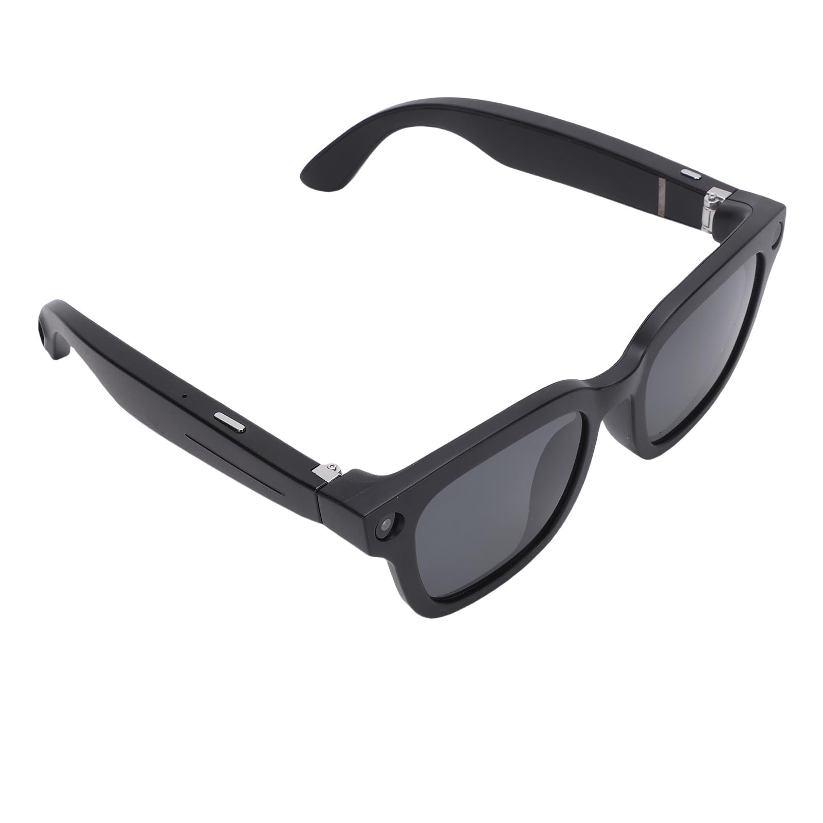 Naroote Lunettes Intelligentes IA, Lunettes avec Caméra Bluetooth 1080P avec Reconnaissance d'image IA, Prise en Charge de la Traduction en Temps Réel, pour l'Extérieur, l'Intérieur