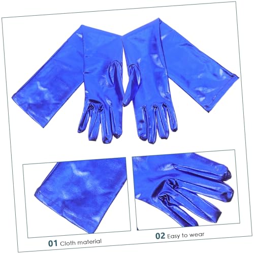 1 Pair Elbow Glossy Gloves for Women Stretchy Fashion Gloves for Formal Events Elegant Costume Accessories for Parties and Dress Up Comfortable Fit and High Gloss Finish3