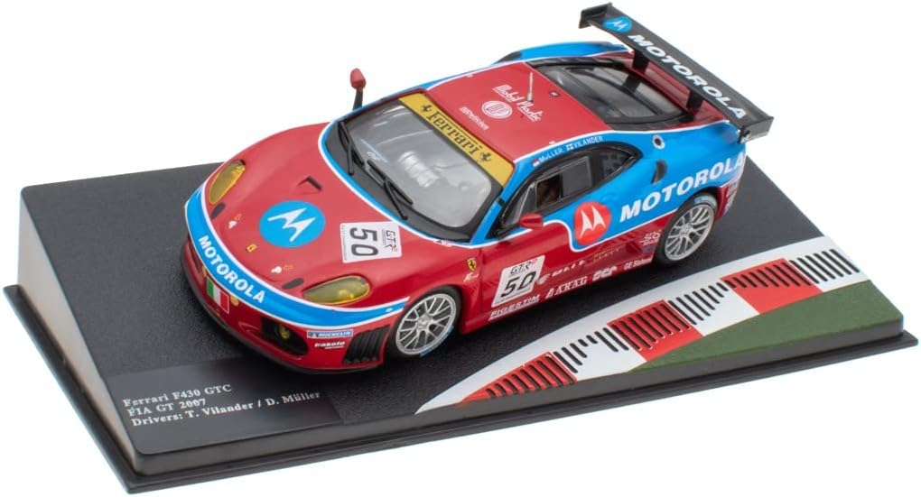 Miniature 1:43 Collection Car Compatible with Ferrari F430 GTC - FIA GT 2007 - FR057