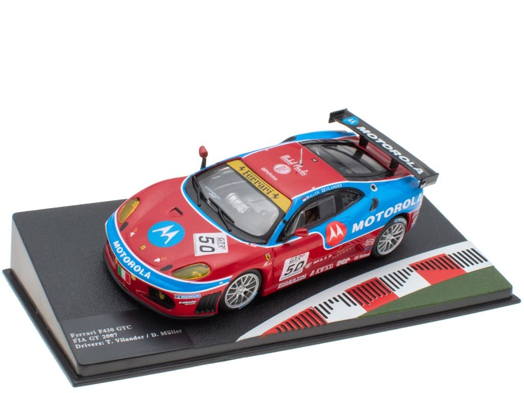 Miniature 1:43 Collection Car Compatible with Ferrari F430 GTC - FIA GT 2007 - FR057