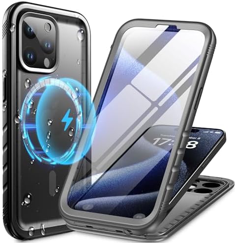 Cozycase for iPhone 11 Pro Max Waterproof Shockproof Case with Screen/Camera Protector - Unbreakable/Heavy Duty/Front and Back Cover360 Full Body ProtectiveUnderwater Dustproof Antishock Hard Bumper