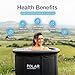 Polar Recovery 2.0 Tub/Upgraded 2024 370L Portable Ice Bath for Cold Water Therapy Training/an Ice Bathtub for Athletes - 2 Valve Chiller compatilble Ice Bath and Soaking - Outdoor Cold Plunge Tub Polar Recovery 2.0 Tub/Upgraded 2024 370L Portable Ice Bath for Cold Water Therapy Training/an Ice Bathtub for Athletes - 2 Valve Chiller compatilble Ice Bath and Soaking - Outdoor Cold Plunge Tub