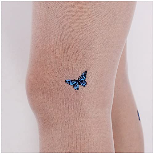 Novia's Choice High Waist Butterfly Stockings Pantyhose Sexy Tights For Women(White Butterfly) #TOP6