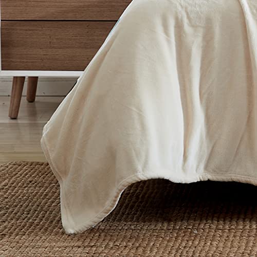 Eddie Bauer - Queen Blanket, Ultra Plush Bedding, Lightweight Home Decor For All Seasons (Ivory, Queen) #TOP3
