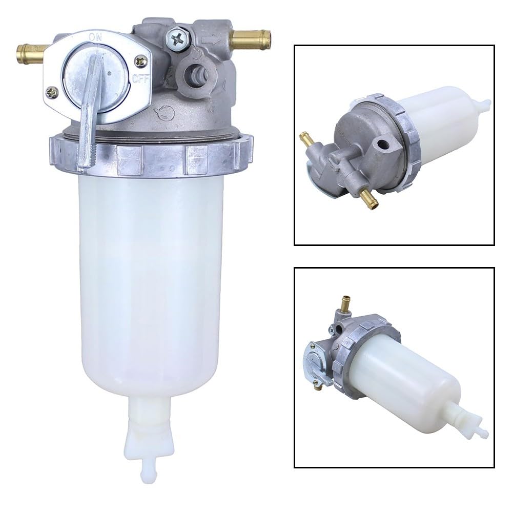 AM881823 Separador de agua de combustible para tractores 2038R, 2032R, 3025D, 3025E, 3320 con filtro multicapa para separación de combustible y agua